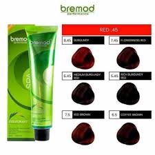 Bremod Hair Color Dye Red 100ml 4 5 5 5 6 5 7 5 5 45 6 45 7 45 8 45 Shopee Philippines