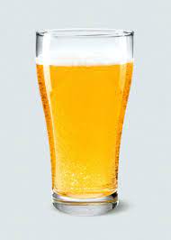 Download Premium Illustration Of Beer Pint Product Mockup On Gray Beer Gray Background Mockup