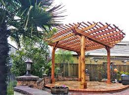 The Round Pergola Forever Redwood