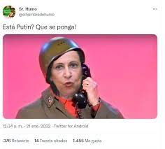 Avalancha de memes de Margarita Robles por el envío de tropas al Mar Negro