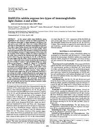 Through communication, collaboration, critical thinking and creativity. Basilea Rabbits Express Two Types Of Immunoglobulin Light Chains Lambda And Kappa Like Abstract Europe Pmc