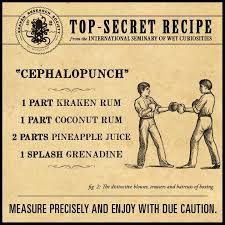 I use john crabbies cloudy ginger beer and kraken spiced rum for this recipe. Cephalopunch Kraken Rum Drinks Alcohol Recipes Rum Recipes