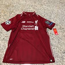 Liverpool had dropped deeper to counter spurs' increased threat but remained devastating on the counter. Liverpool Fc Champions League Final 2019 Jersey Sports Sports Apparel On Carousell