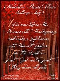 For this is the will of god in christ jesus concerning you. November Praise Verse I Can Hear The Sound Of Rain Facebook