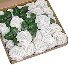 Check spelling or type a new query. Ruiuzioong Artificial 25 Pieces Rose Flowers Foam Roses Artificial Flowers Rose Heads Fake Artificial Rose Rose For Wedding Bouquet Bridal Home Decoration White 25 Pieces Amazon De Kuche Haushalt