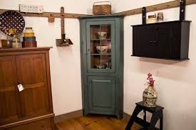 Of course there are still small corner bar cabinets which are great paired with wall mounted curio cabinets. Small Corner Cabinet With Glass Door Shaker Shoppe