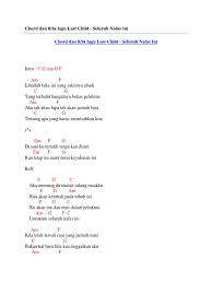 5 tips menulis lirik lagu dengan baik by admin posted on december 1, 2016 Chord Dan Lirik Lagu Last Child Seluruh Nafas Ini Pdf