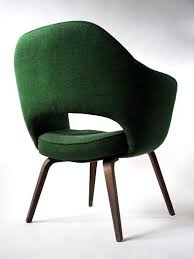 Executive Armchair By Eero Saarinen These Chairs Were Also Originally Manufactured With Tubular Steel Legs Chair Furniture Saarinen Chair