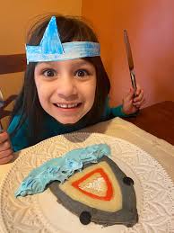 Fun little breakfast in honor of Shark Week 🦈🥞🍴.