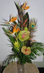 Tropical Peacock Feather Corporate Flowers Tropical Flowers Tropical