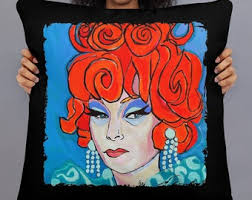 Endora Pillow Bewitched Agnes Moorehead Elizabeth Montgomery Samantha  Darrin Tabitha Stephens Gladys Kravitz Uncle Arthur Dum Dum Witch Pop