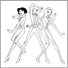 The patterns that our fingers make are unique, of course. 20 Totally Spies Ideas Totally Spies Coloring Pictures For Kids Spy