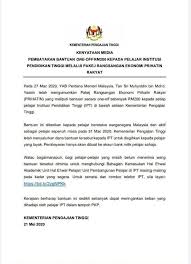 Diploma dan setara insitusi tvet. Pembayaran Bantuan One Off Rm200 Kepada Lahad Datu Info Facebook