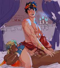 ORIGINAL] Zagreus x Theseus from Hades!! Hope you like :D - Bunnyfap