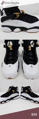Black And Gold Jordans Womens Nike Air Jordan 6 Rings Kids 4 5y Women 6 Rare Brand New Without Box Nike Air Jordan 6 Rings White Black Metall Nike Air Jordan 6 Air Jordans Nike Air Jordan
