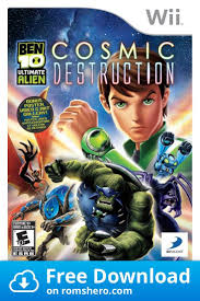 Download Ben 10 Ultimate Alien Cosmic Destruction Nintendo Wii Wii Isos Rom Ben 10 Ultimate Alien Ben 10 Alien