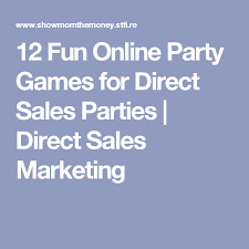 If you see an idea listed, don't hesitate to customize it and make it your own. 12 Fun Online Party Games For Direct Sales Parties Induced Info