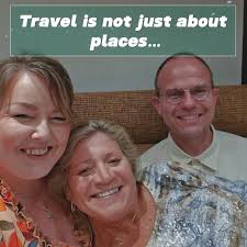 Travel is not just about places… it's about the people you share the  journey with. Here's to laughter, stories, and unforgettable moments with  those who make the trip truly meaningful.” 🌍💛 #TravelTogether #