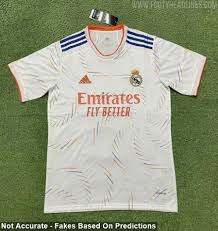 La liga has a unified typeface. Fakes Adidas Real Madrid 21 22 Home Away Kits Leaked Footy Headlines