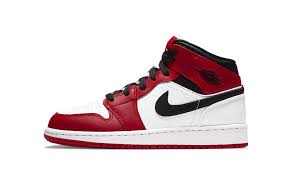 Air Jordan 1 Mid Gs Chicago 2020 On Sale Stadium Goods In 2020 Jordan 1 Mid Air Jordans Jordan 1