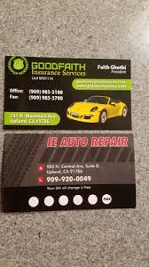 Utmost good faith principle is applied to insurance because of all information regarding the insurance must be disclosed in the contract. Good Faith Registration Lien 245 N Mountain Ave Upland Ca Insurance Mapquest