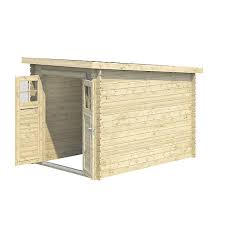 La cabane de jardin toit monopente edelweiss 12 étant dotée de larges ouvertures, vous pourrez profiter d'un maximum de luminosité. Abri De Jardin Bois Blooma Belaia 6 72 M Ep 28 Mm Castorama