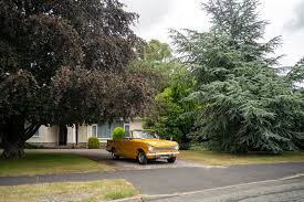 Image result for Herald Yellow 1974 Subaru