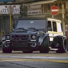 Dropped Gelandewagen With Off Market Rims N Tires Mercedes Jeep Mercedes G Wagon Mercedes Car