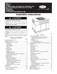 Carrier Infinity 48xl A Instruction Manual Manualzz