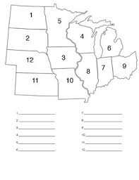 Use our free us map quiz to learn the locations of all the us states. 50 States Practice By Region By Mitch Meier Teachers Pay Teachers