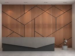 Created to appeal to the senses, our decorative interior wall panels, tiles and acoustic solutions for commercial walls and ceilings are proven to encourage footfall, customer engagement and subsequently your bottom line. Classic Finished Interiors Liquid Metal Panels Revestimiento Paredes Interior Interior Wall Design Lobby Interior Design Office Interior Design Modern