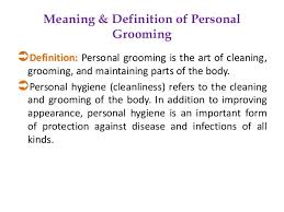 Grooming Skills