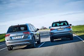 So, is the new karoq another genuine surprise. Suv Test Skoda Kodiaq Gegen Vw Tiguan Allspace Autobild De