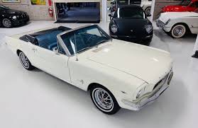 Image result for Wimbledon White 1964 Mustang