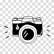 Camera Cartoon Black And White Black Camera Soda Suta Black And White Dslr Camera Sketch Transparent Background Camera Cartoon Camera Sketches Camera Drawing