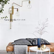 瑞典直邮包邮 丹麦house doctor 黑 x2f 金北欧简约金属长臂壁灯 淘宝网 living room design diy house doctor wall lamp