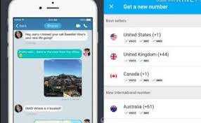 An interesting option allows you to port a number from a different phone into sideline. T E X T M E A P P Finally Smart Numbers For Smartphones Free Second Line Phone Number App Hello There Today We Re Going Phone Real Phone Phone Numbers