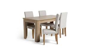 Modern miami furniture store has all kind of dining room furniture sets. Buy Argos Home Miami Curve Extending Table 4 Cream Chairs Dining Table And Chair Sets Argos