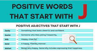 The word itself comes from the greek word phobos, which means fear or horror. Positive Words That Start With J Adjectives Verbs Nouns 7esl