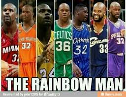 Rainbow Man Funny Basketball Memes Basketball Funny Funny Sports Memes