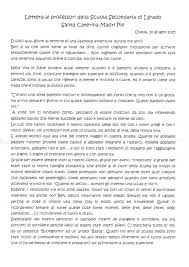 Lettera Di Presentazione In Inglese Per Bambini