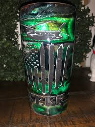 Alcohol ink chocolate swirl tumbler. 20oz Alcohol Ink Or Mica Powder Tumbler Just Stick It