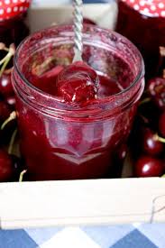 Confiture De Cerises Bigarreaux Recette Recette Confiture Confiture De Cerises Cerise Bigarreau
