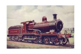 North Staffordshire Railway 4 4 0 Locomotive No 86 Giclee Print Art Com Train Art Locomotive Poster Prints