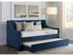 Bayside Navy Twin Day Bed Large Mattress Furniture Daybed Urban Home Decor