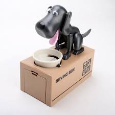 Choken Bako Robotic Dog Coin Bank Piggy Bank Money Box Kumbara