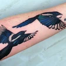 50 Magpie Tattoo Designs For Men Bird Ink Ideas In 2020 Magpie Tattoo Tattoo Designs Men Tattoo Designs