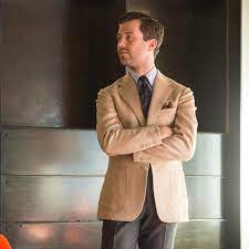This camel coat is made with ponte, not wool. Thearmoury A Few Of Our Baby Camelhair Sport Coats Left From Ringjacket A Great Sportcoat For Grey Flan Business Casual Men Mens Street Style Stylish Men