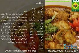 Murgh Cholay Masala Tv Recipe Food Recipes