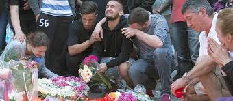 Juli 2017, 21.45 uhr, am samstag, 22. Amoklauf Munchen Trauert Um Opfer